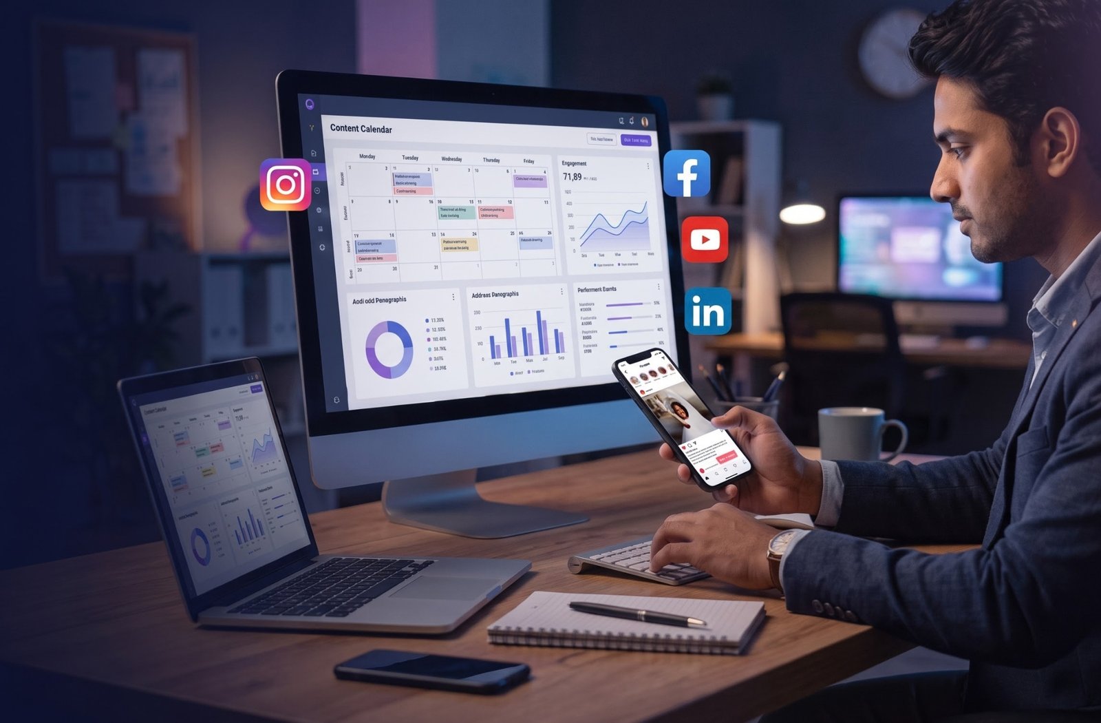 Social Media Management & Optimization